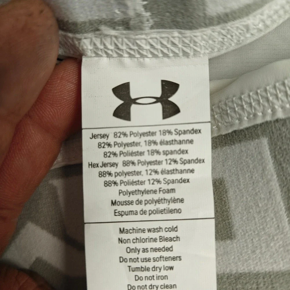 Under Armour Mens Compression‎ Heatgear Padded Tights White M Style UA1248862